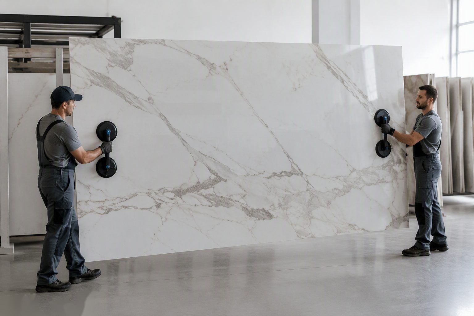 Large-Format Tiling — tiling workmanship