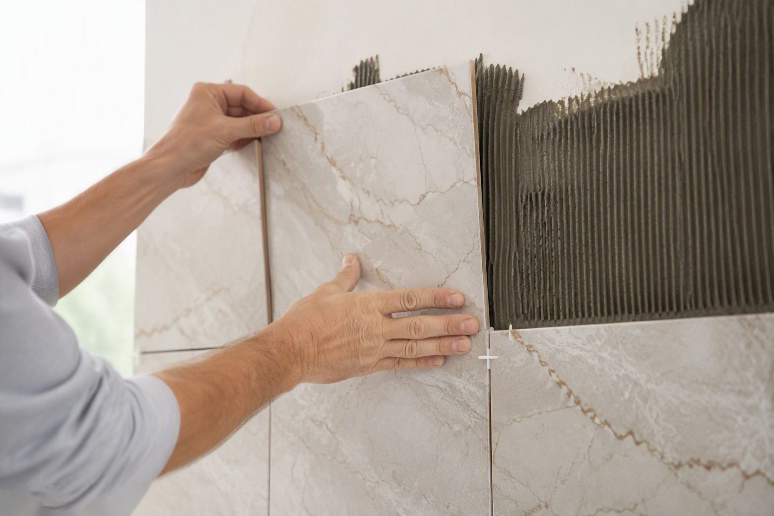 Natural Stone Installation — tiling workmanship
