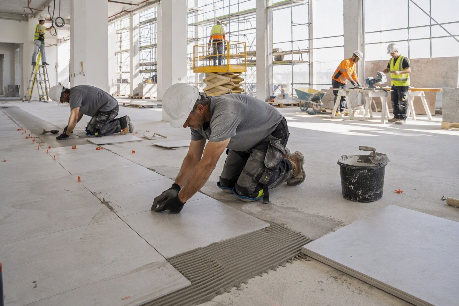 Subcontract Delivery — tiling workmanship
