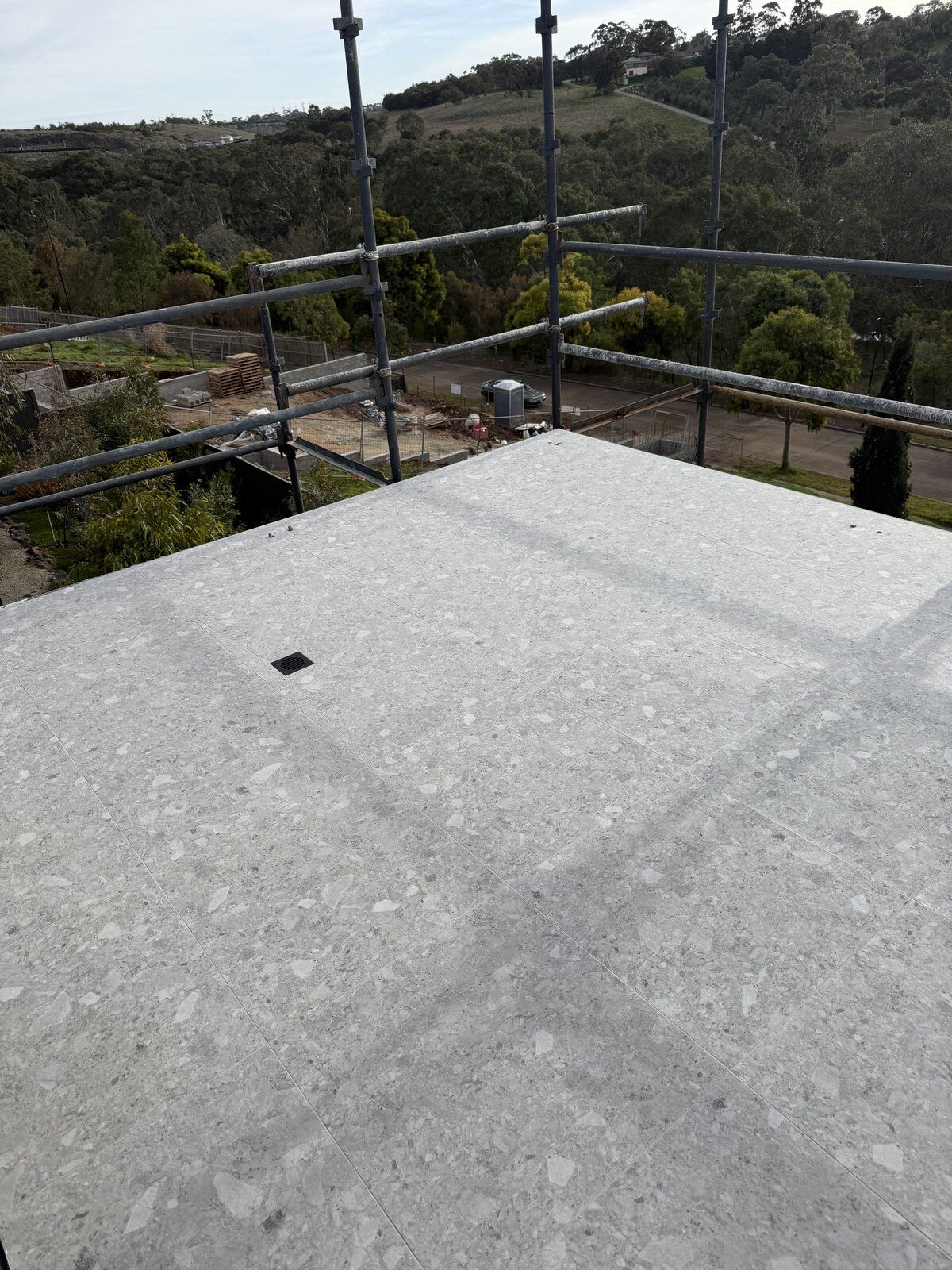 Outdoor balcony tiling in Melbourne, Victoria